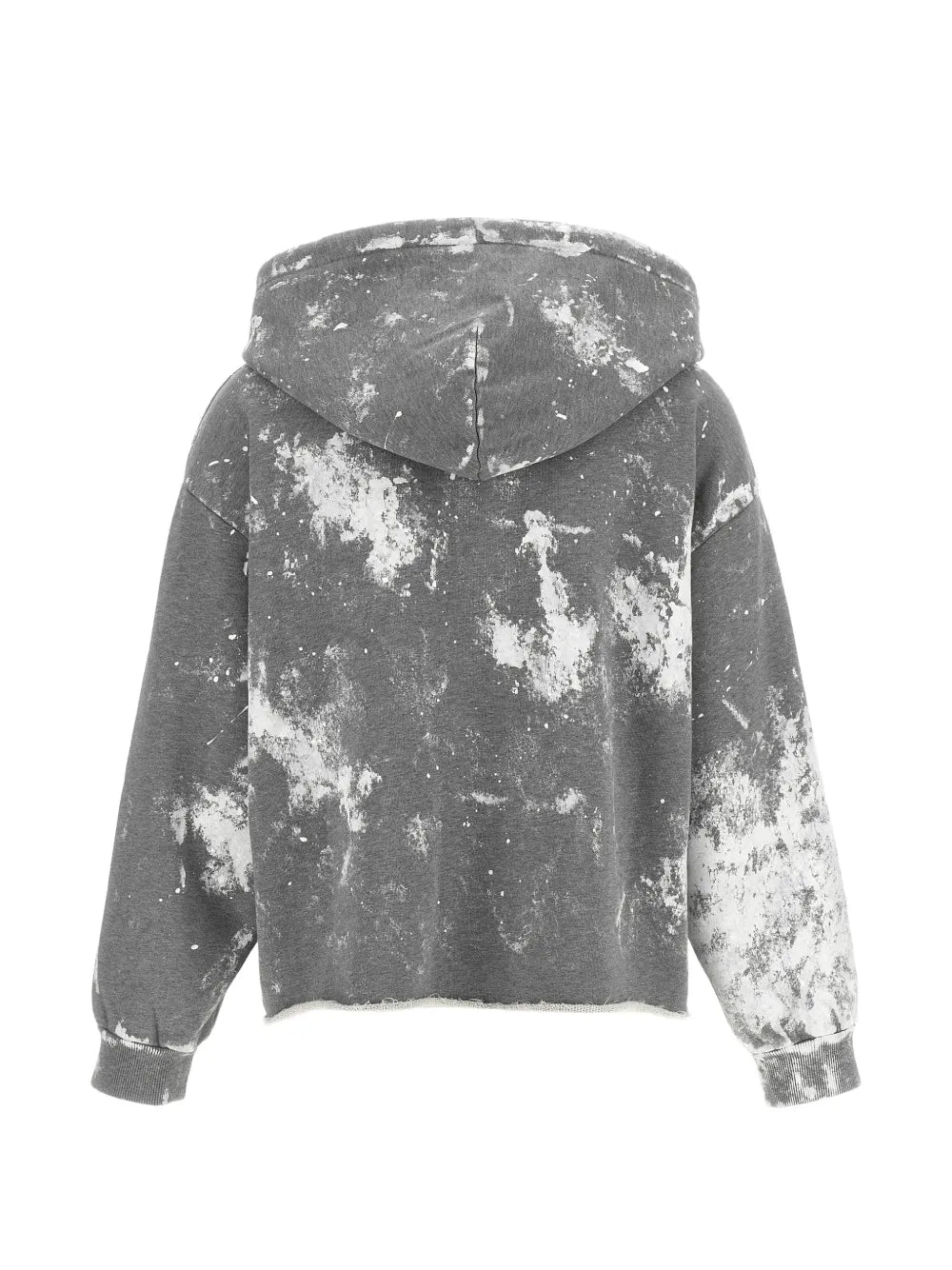 Numeric Signature Paint-Splatter Hoodie