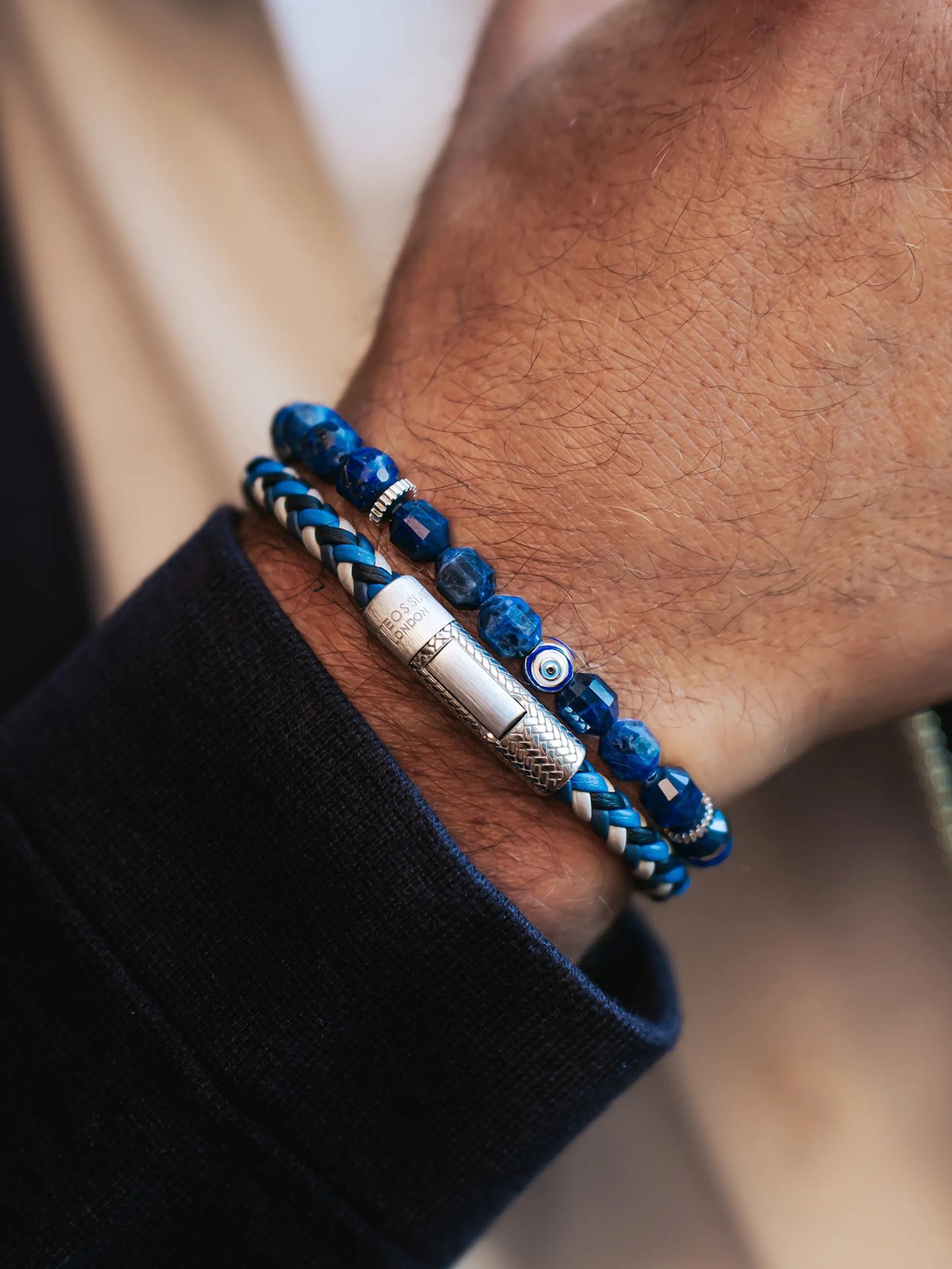 Hexade Evil Eye Beaded Bracelet