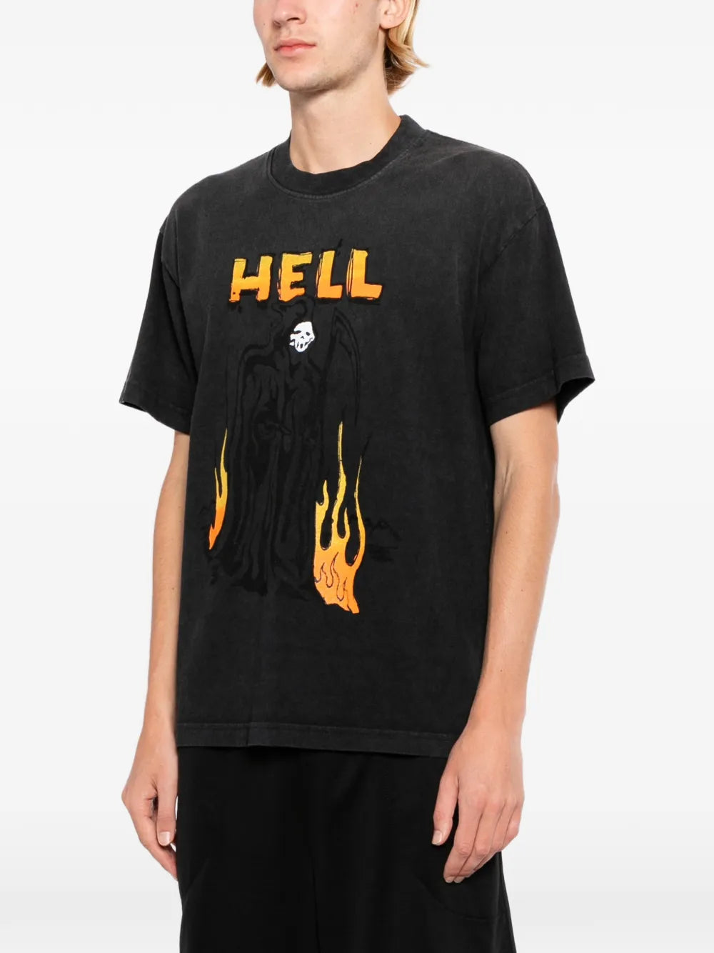 Graphic-Print Cotton T-Shirt