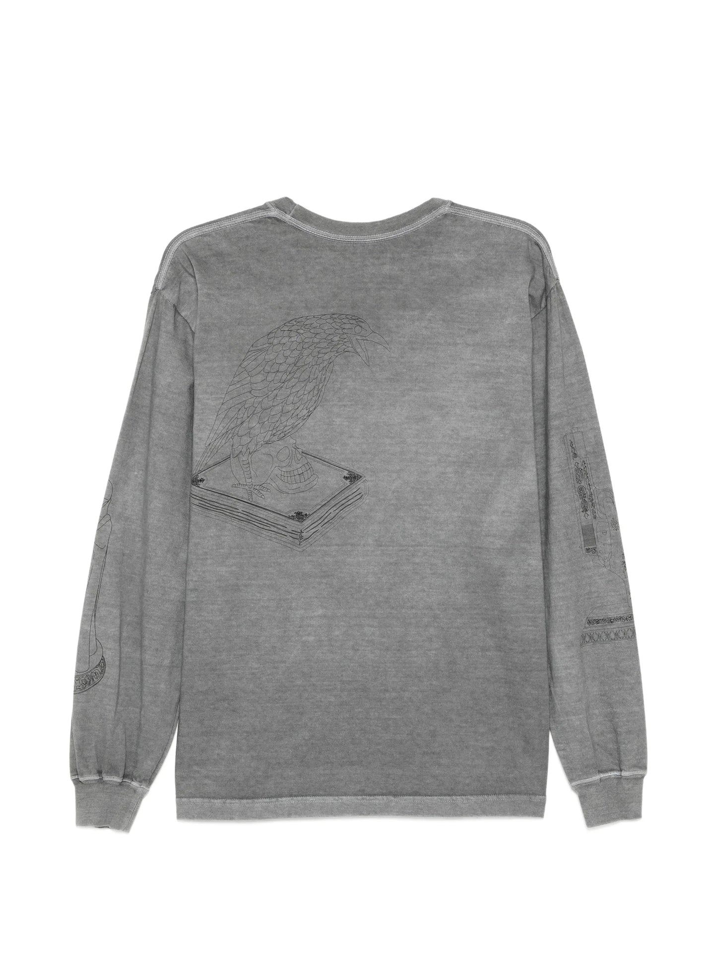 Graphic-Print Long-Sleeve T-Shirt