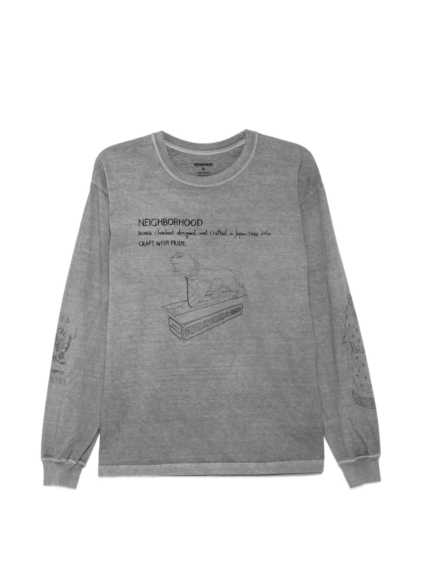 Graphic-Print Long-Sleeve T-Shirt