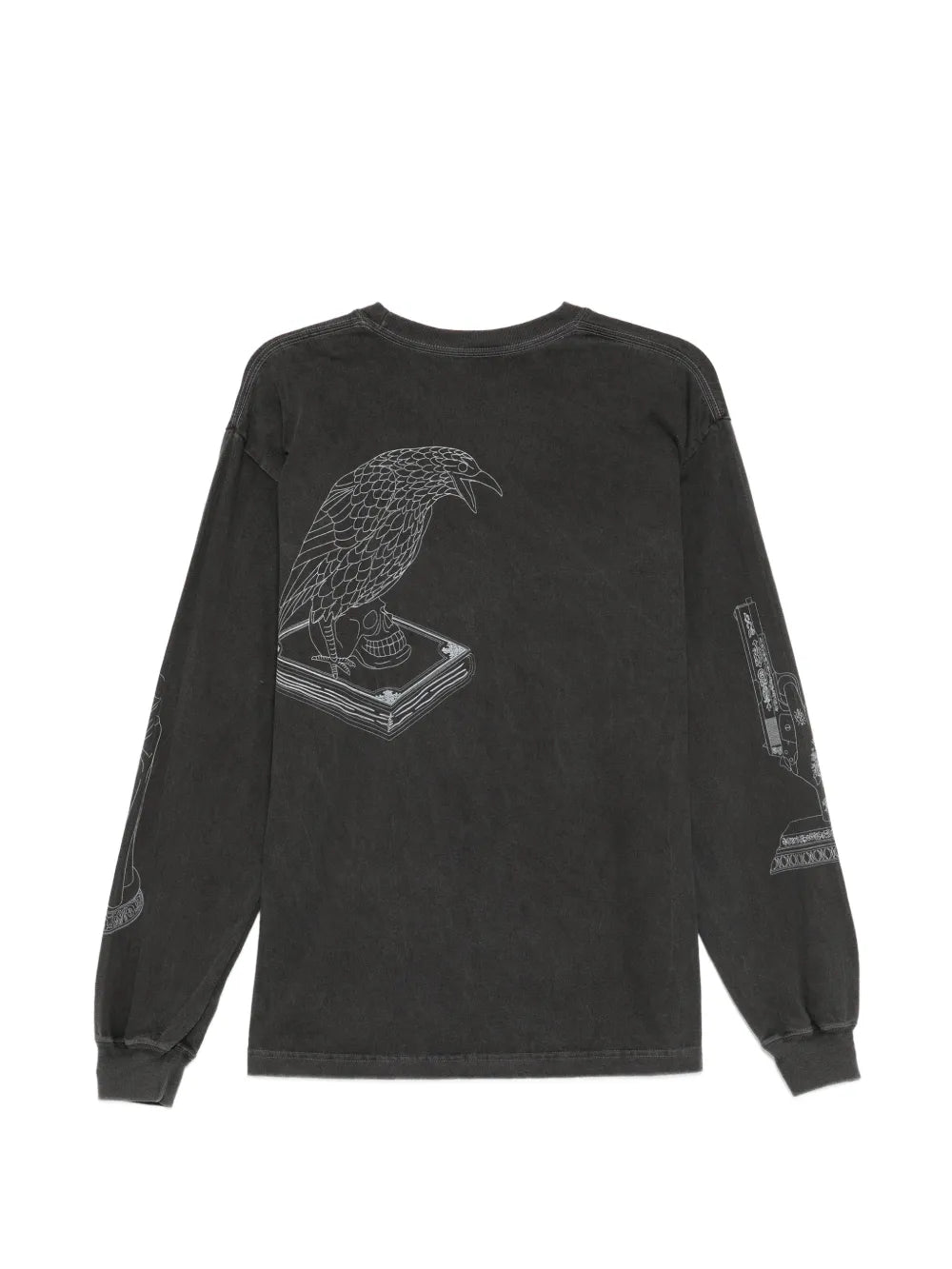 Graphic-Print Long-Sleeve T-Shirt