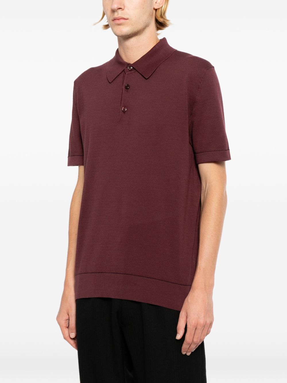 short-sleeve polo shirt