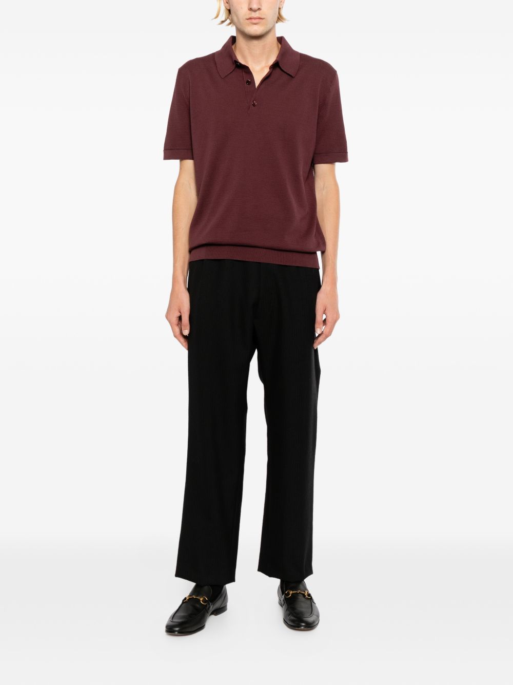 short-sleeve polo shirt