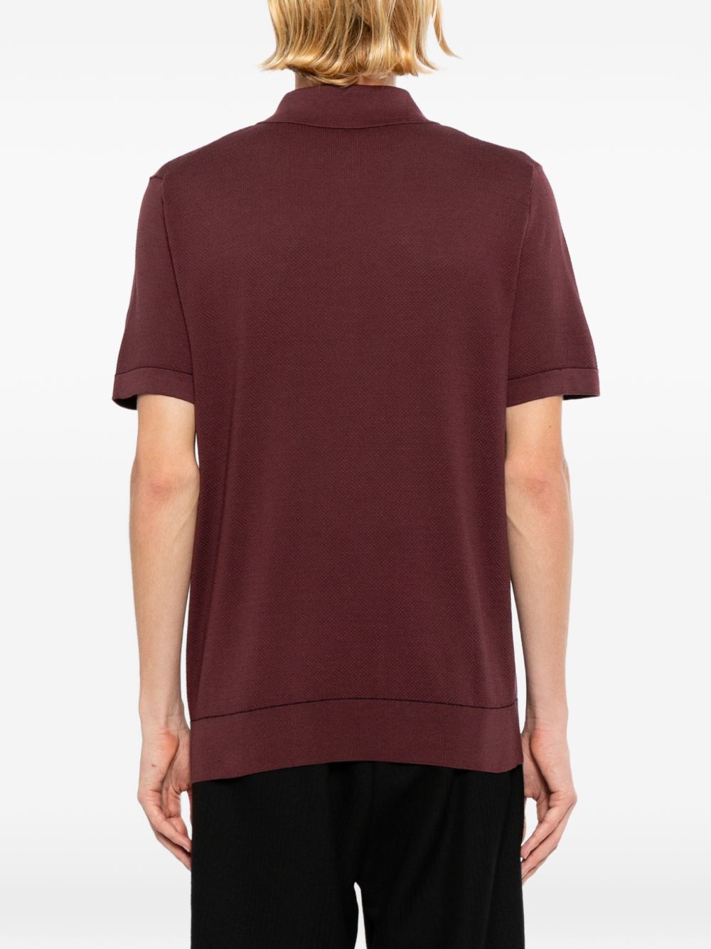 short-sleeve polo shirt