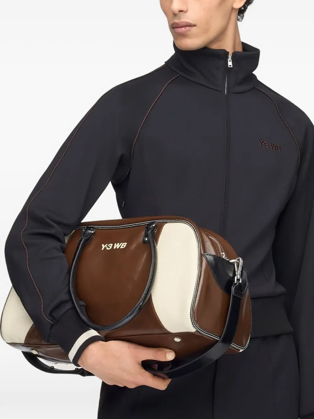 Y-3 WB panelled tote bag