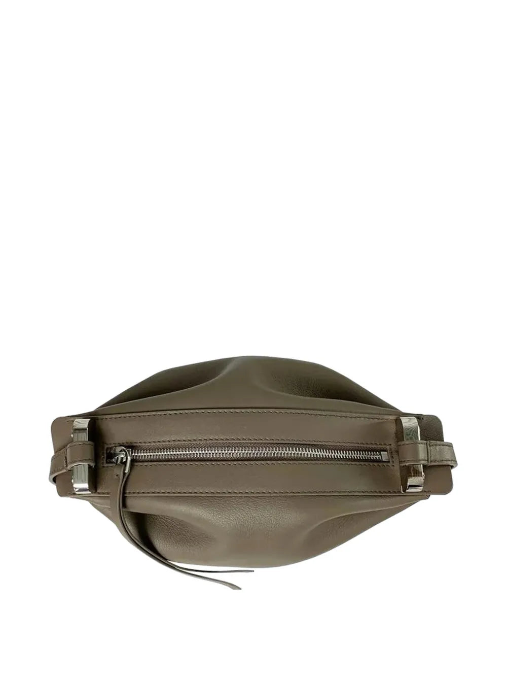Bonbon Pleated Leather Shoulder Bag