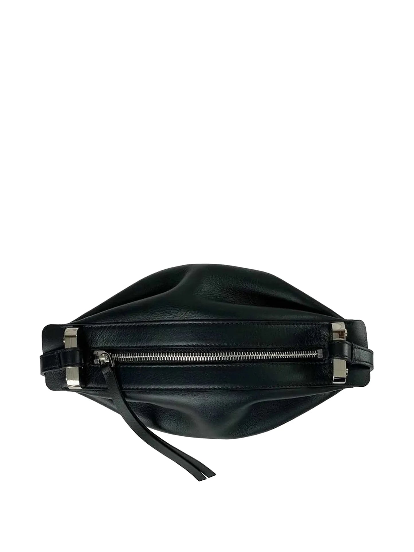 Bonbon Pleated Leather Shoulder Bag