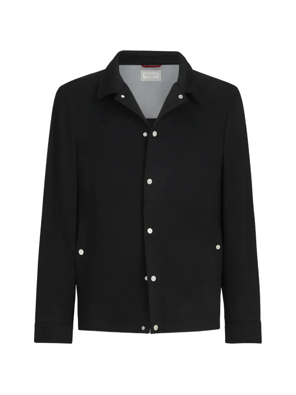 Lightweight Cashmere Flannel Outerwear Jacket