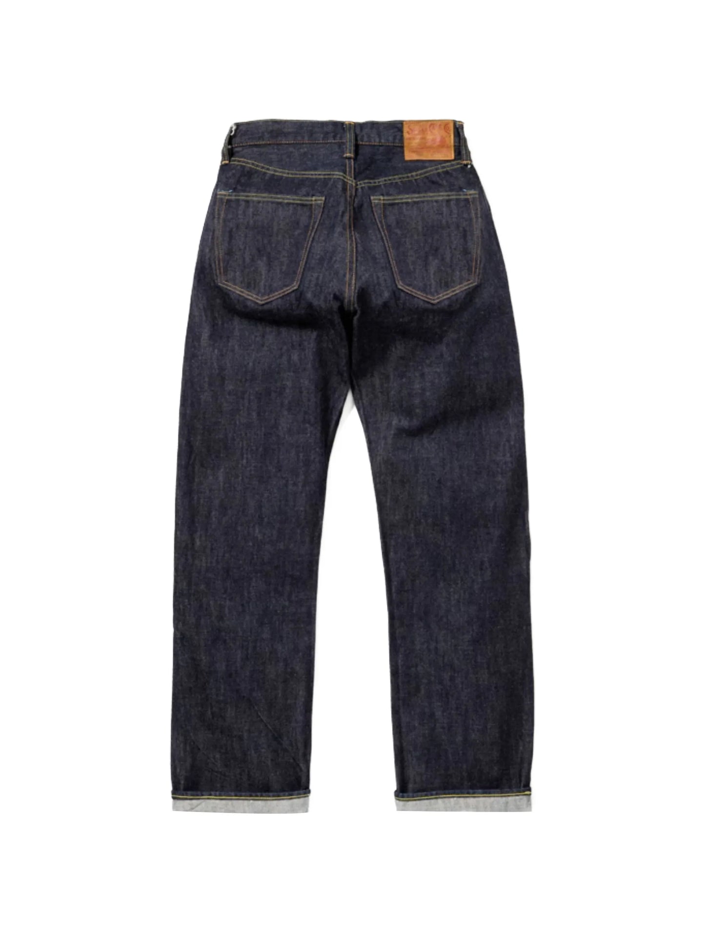 Straight-Leg Denim Jeans
