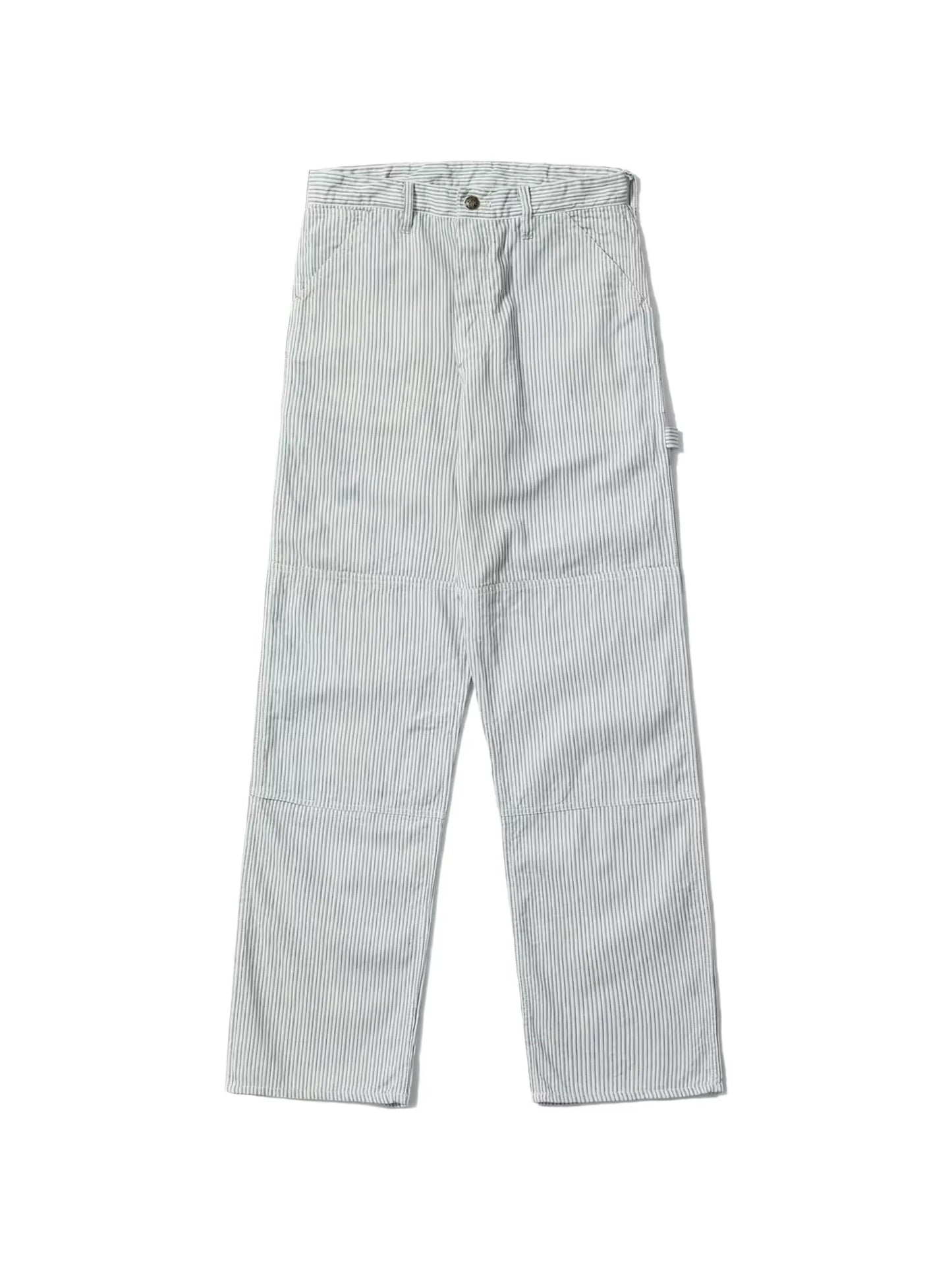 Fiction Romance Striped Straight-Leg Work Trousers