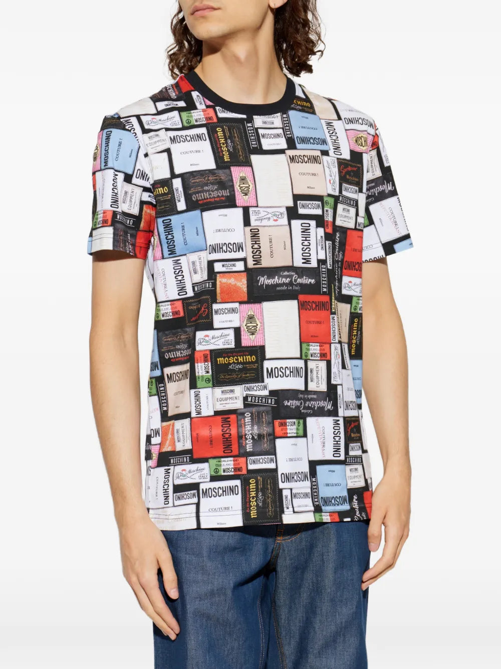 logo-print T-shirt