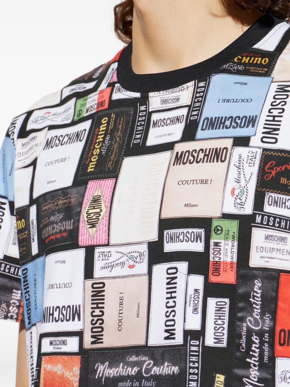 logo-print T-shirt