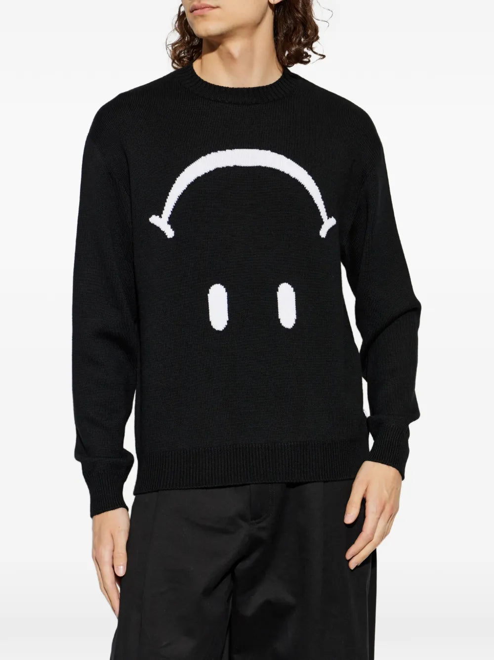x Smiley wool sweater
