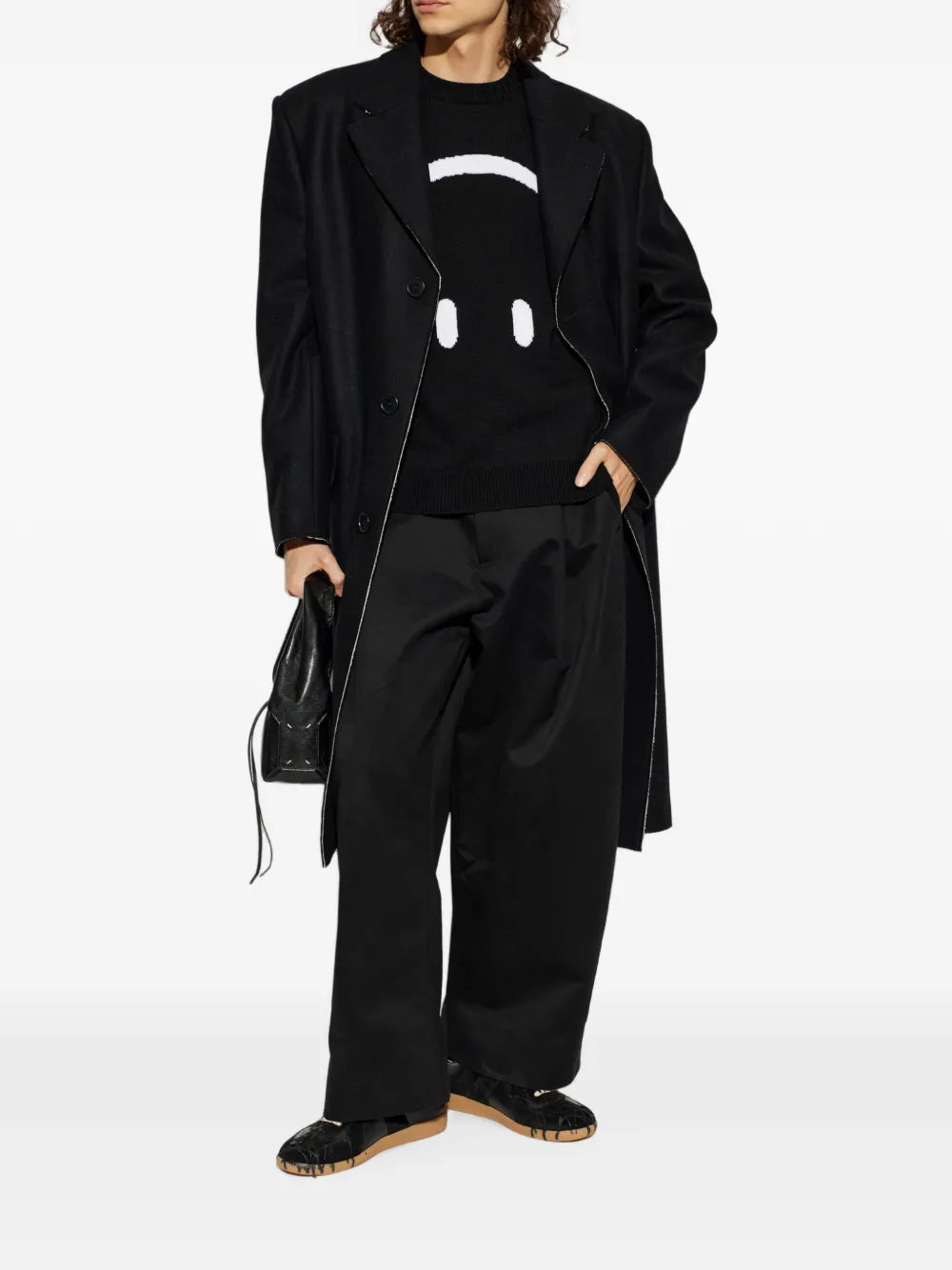 x Smiley wool sweater