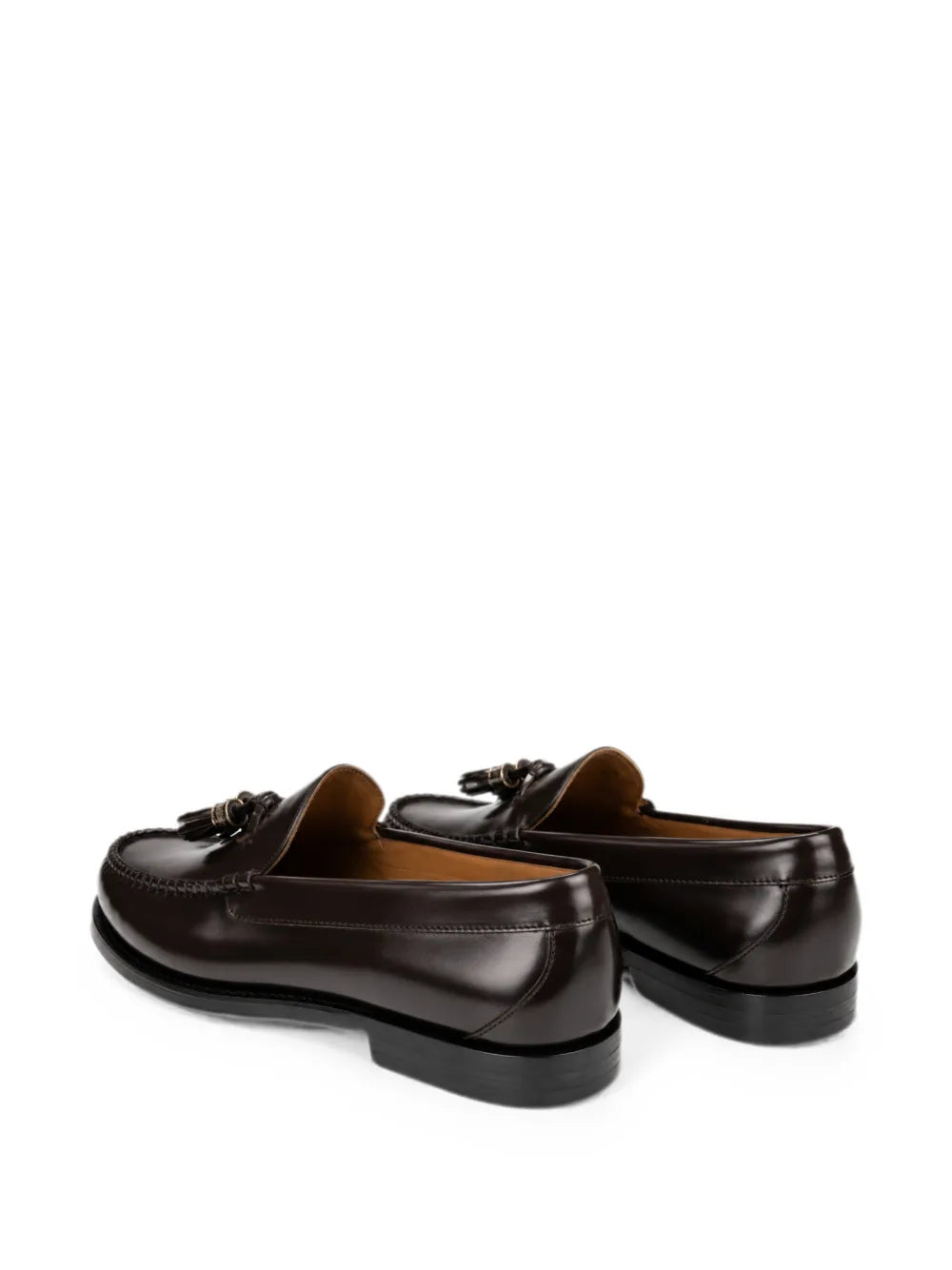 tassel-detail leather loafers
