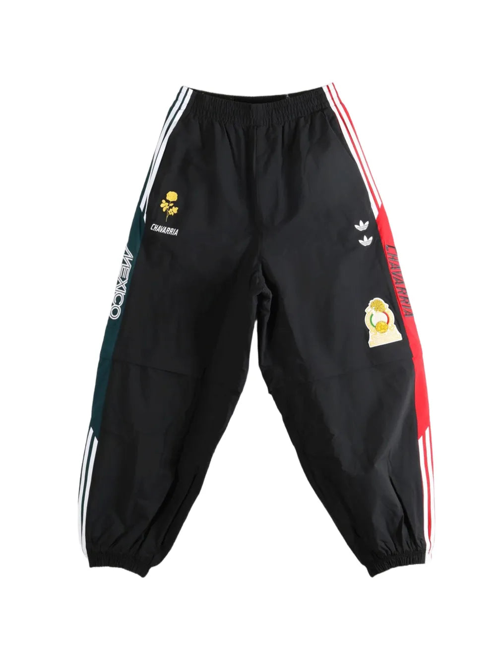 x Willy Chavarria CDM logo-patch side-stripe track pants