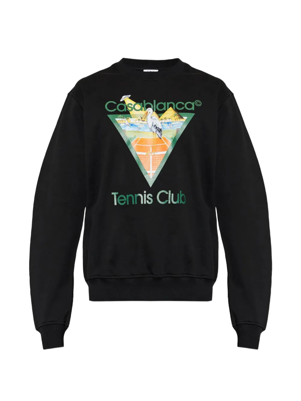 graphic-print sweatshirt