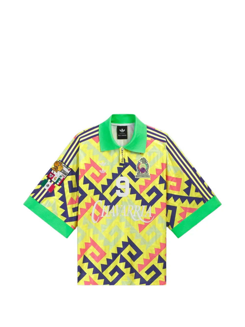 x Willy Chavarria AOP goalkeeper geometric-print T-shirt