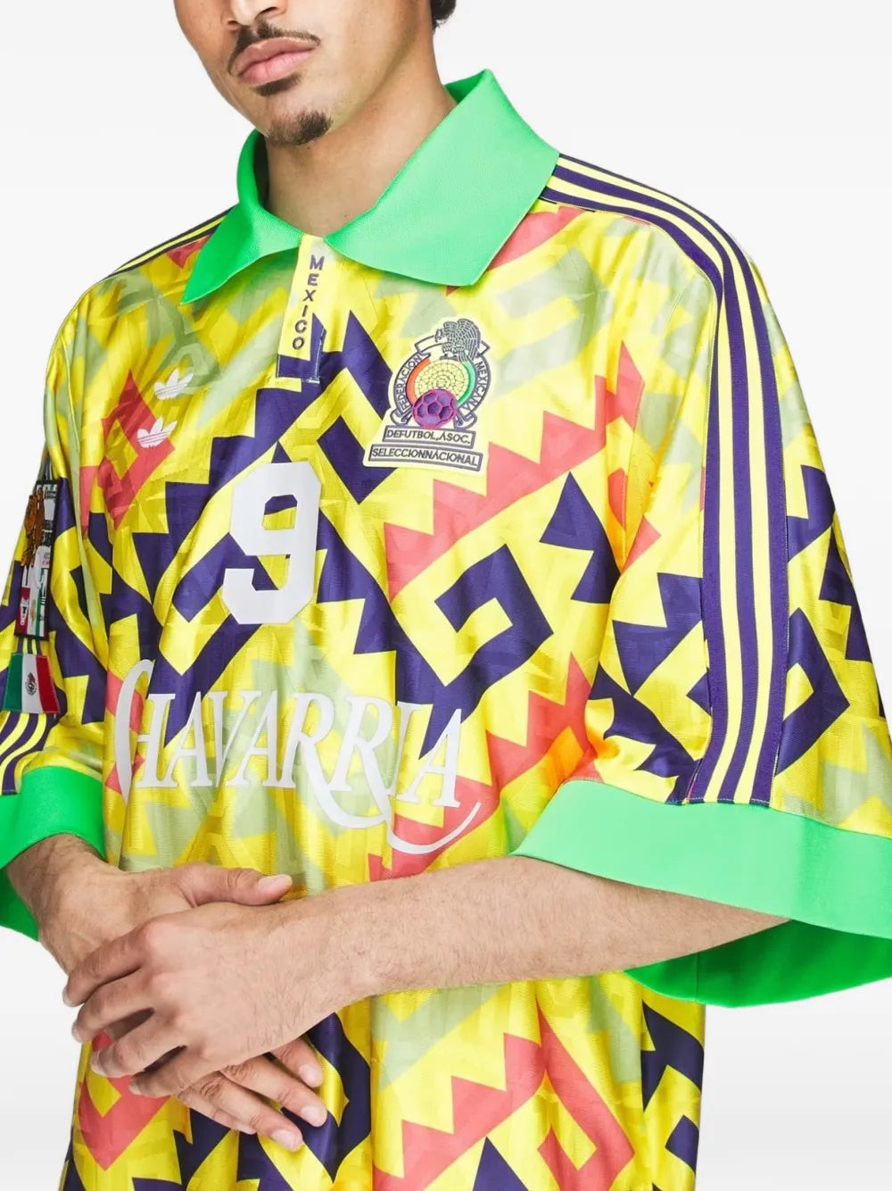x Willy Chavarria AOP goalkeeper geometric-print T-shirt