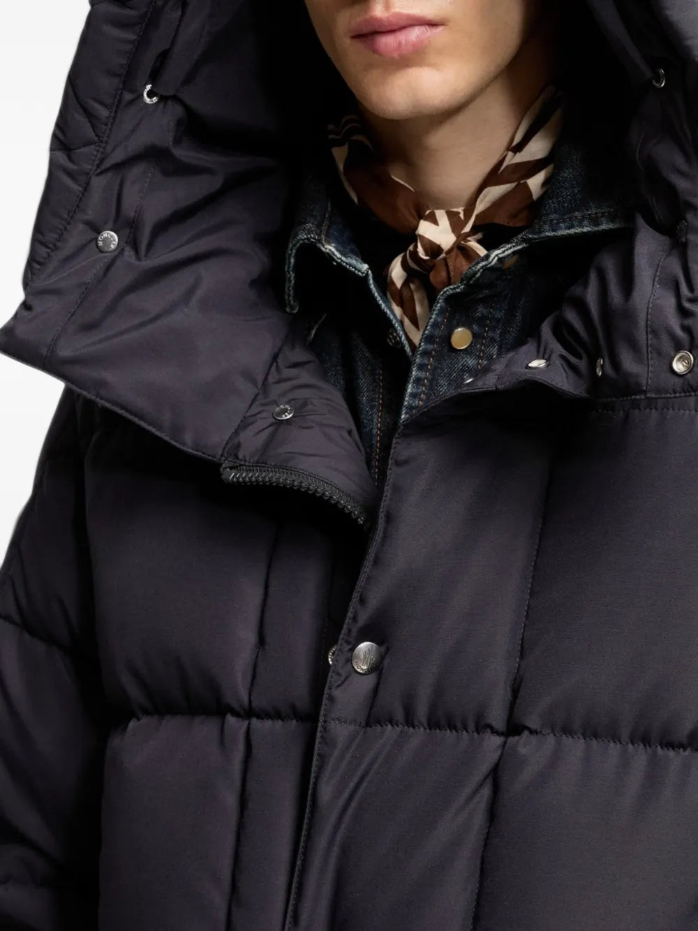Sylmara quilted hooded coat jacket