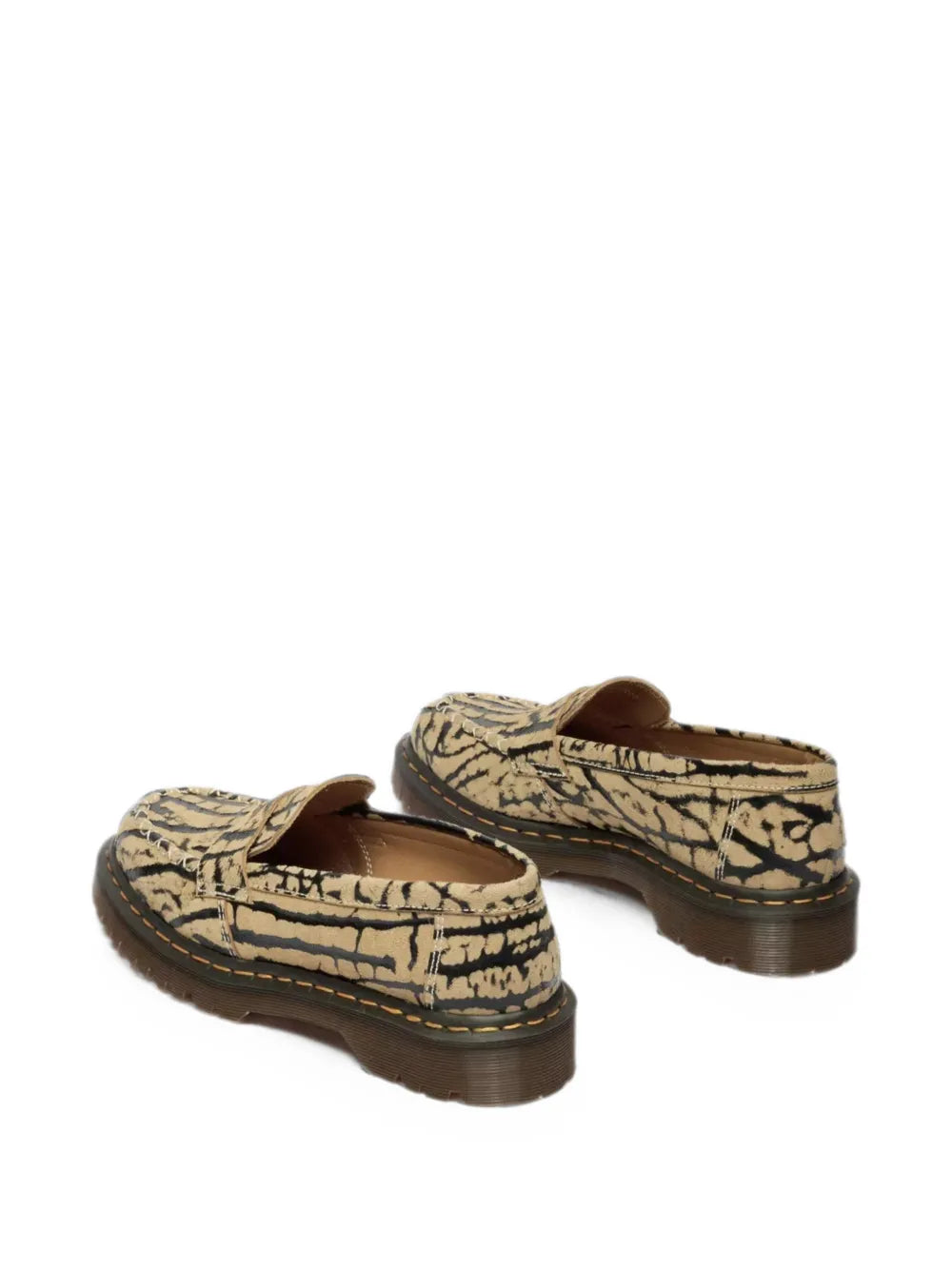 Delapre Animal-Print Penny Loafers