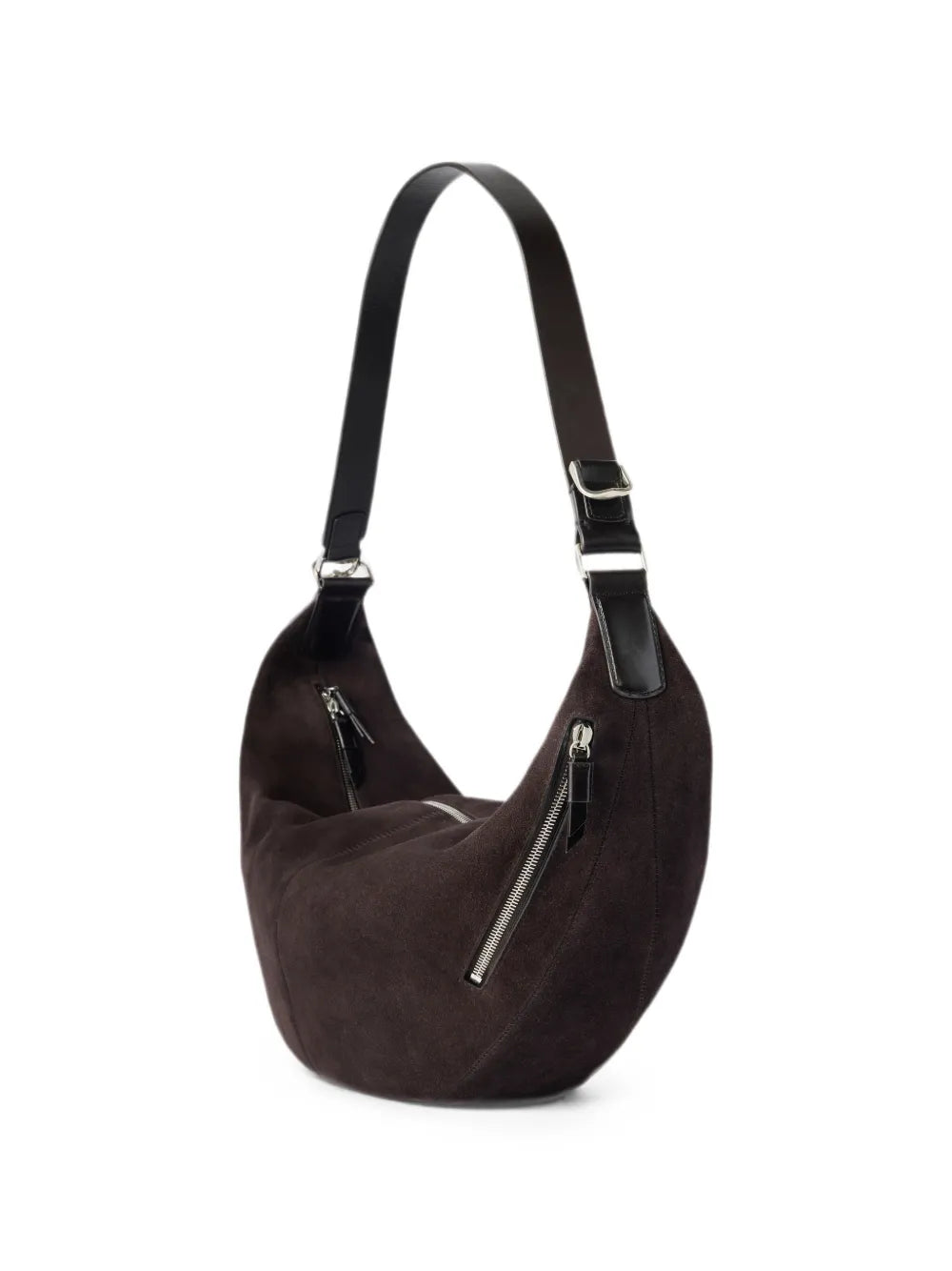 Quiver Clip bag in suede leather