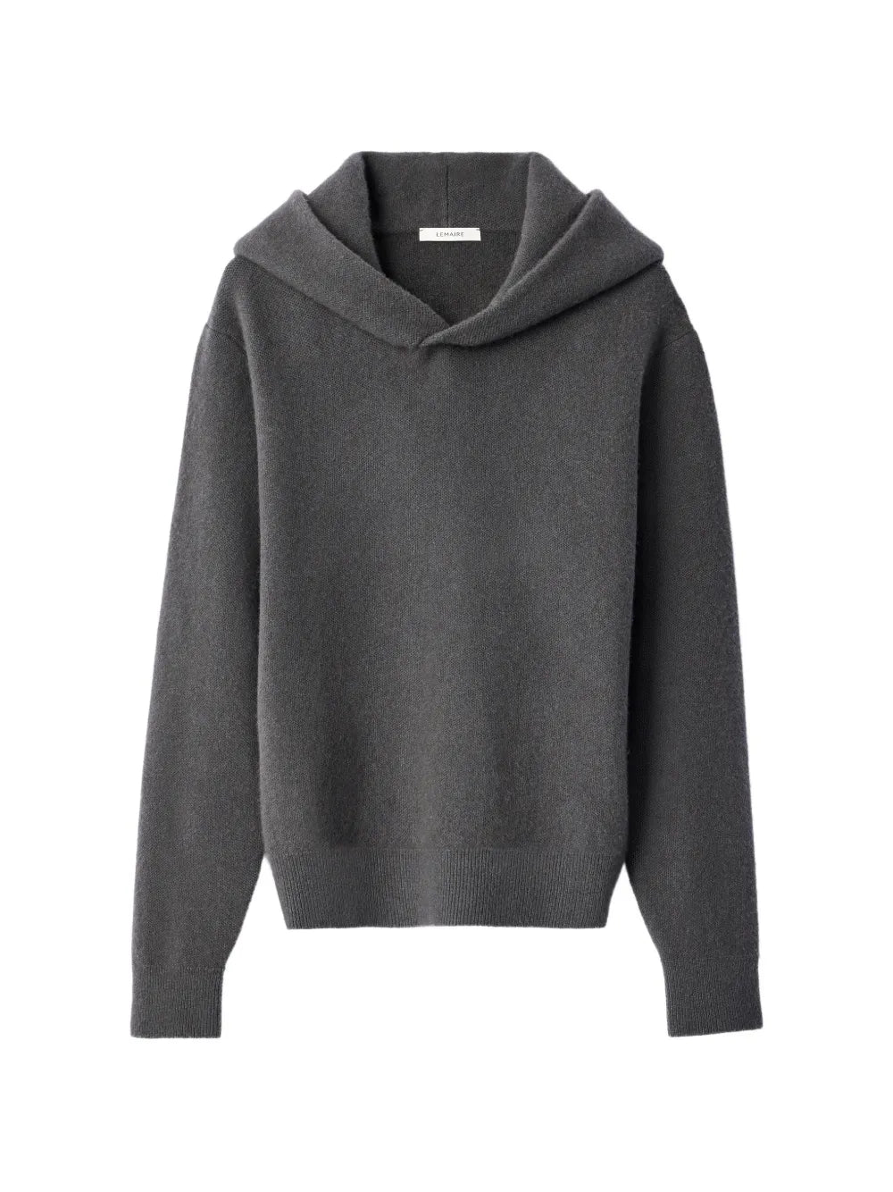 hooded sweater in cashmere