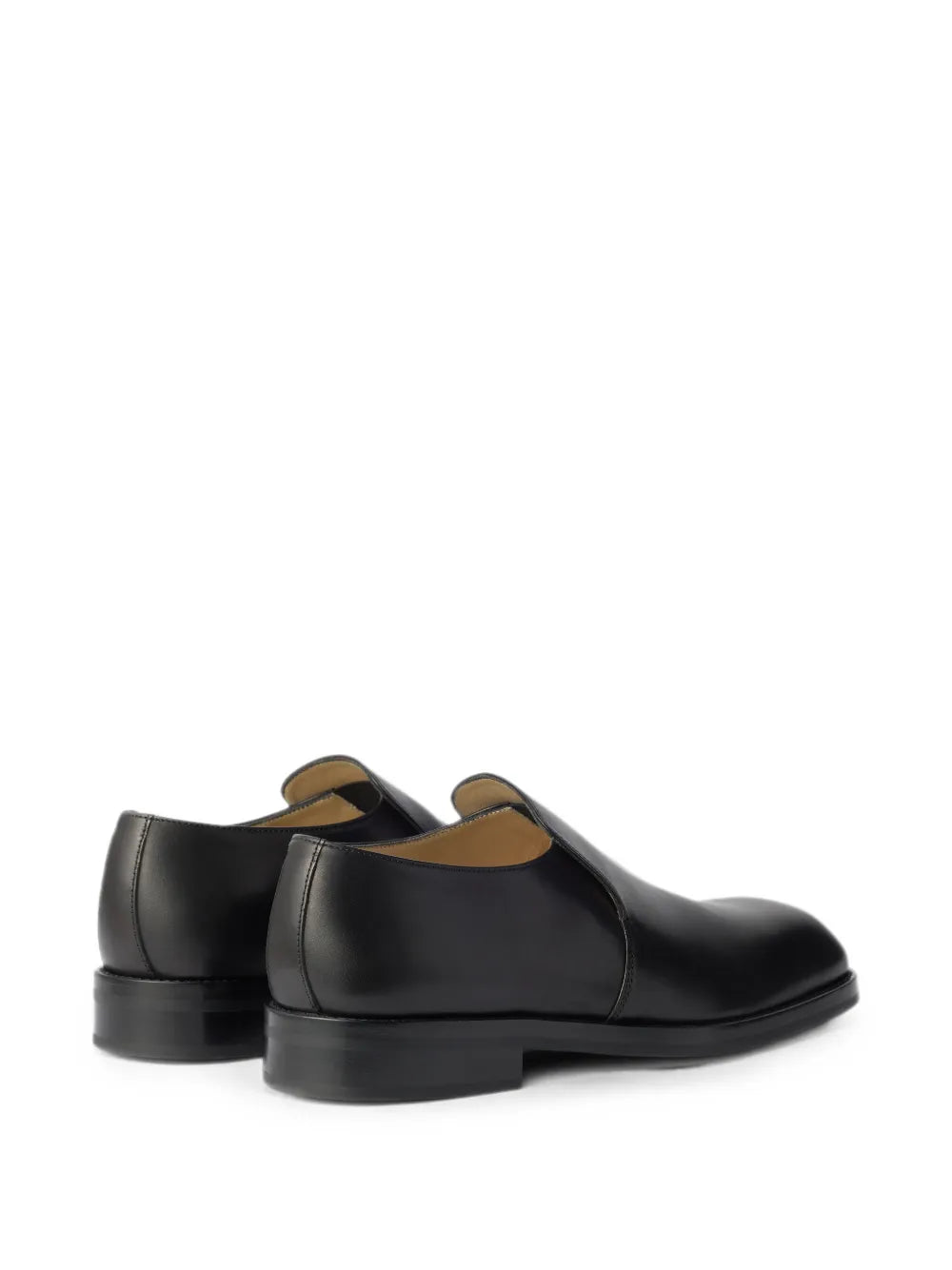 formal loafers in shiny leather 