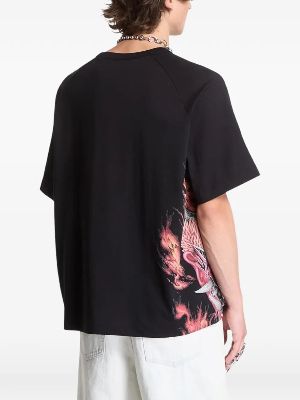 graphic-print T-shirt