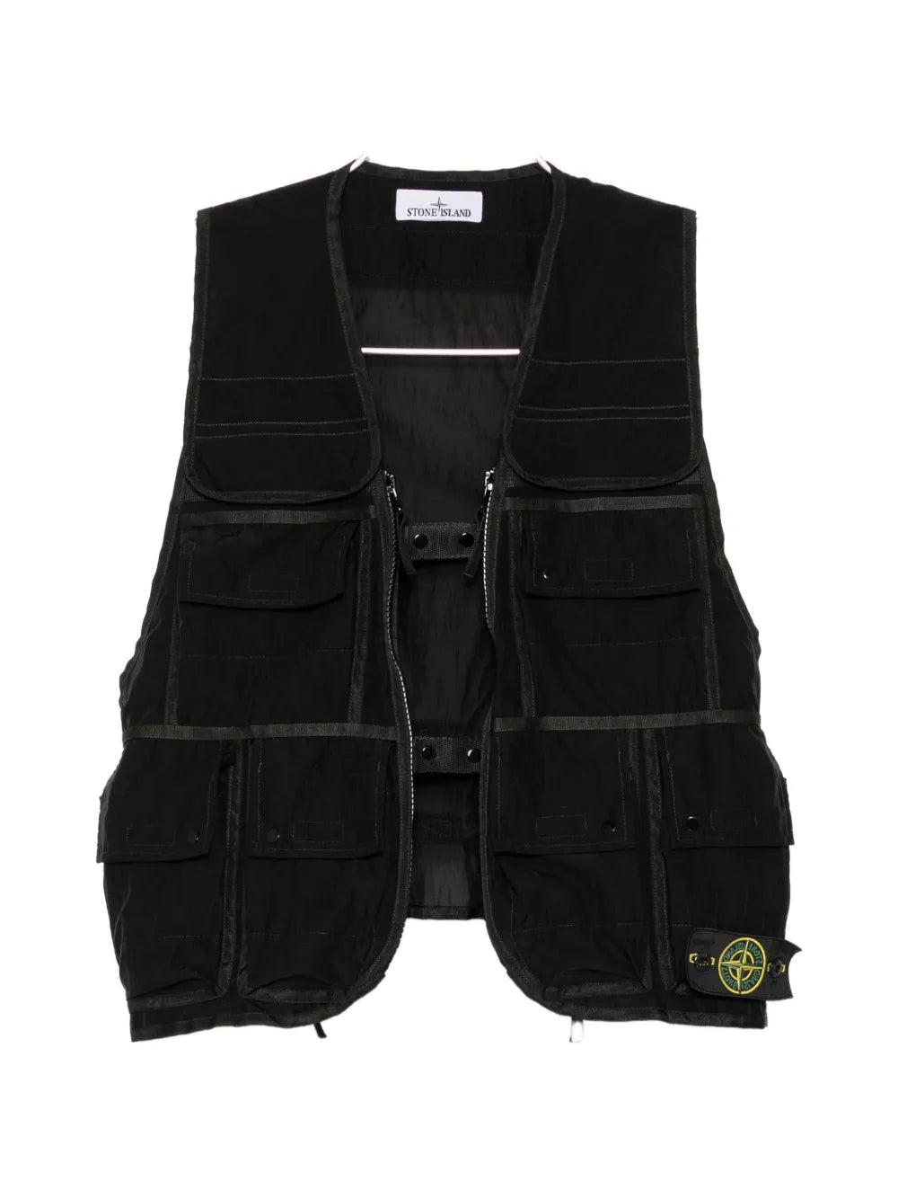 multi-pocket harness vest