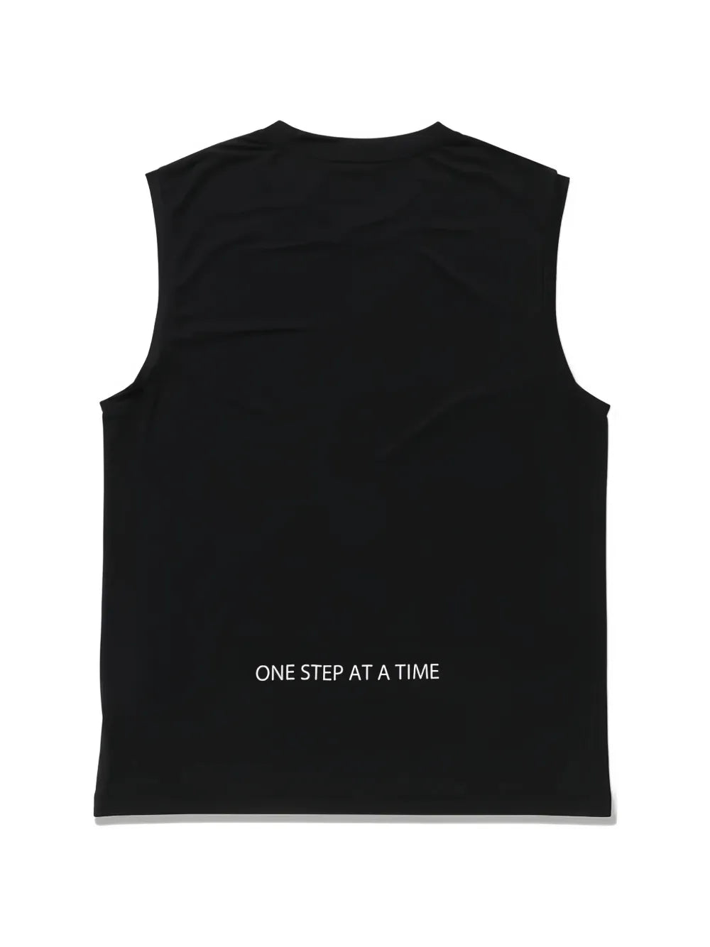 logo-print sleeveless T-shirt