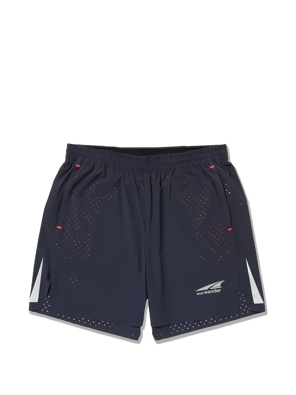 perforated-detail shorts