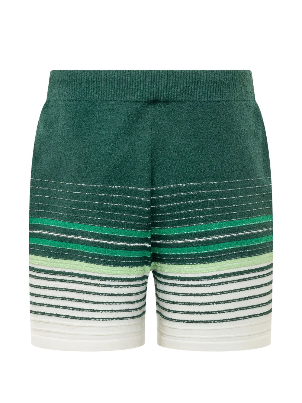 bouclé striped shorts
