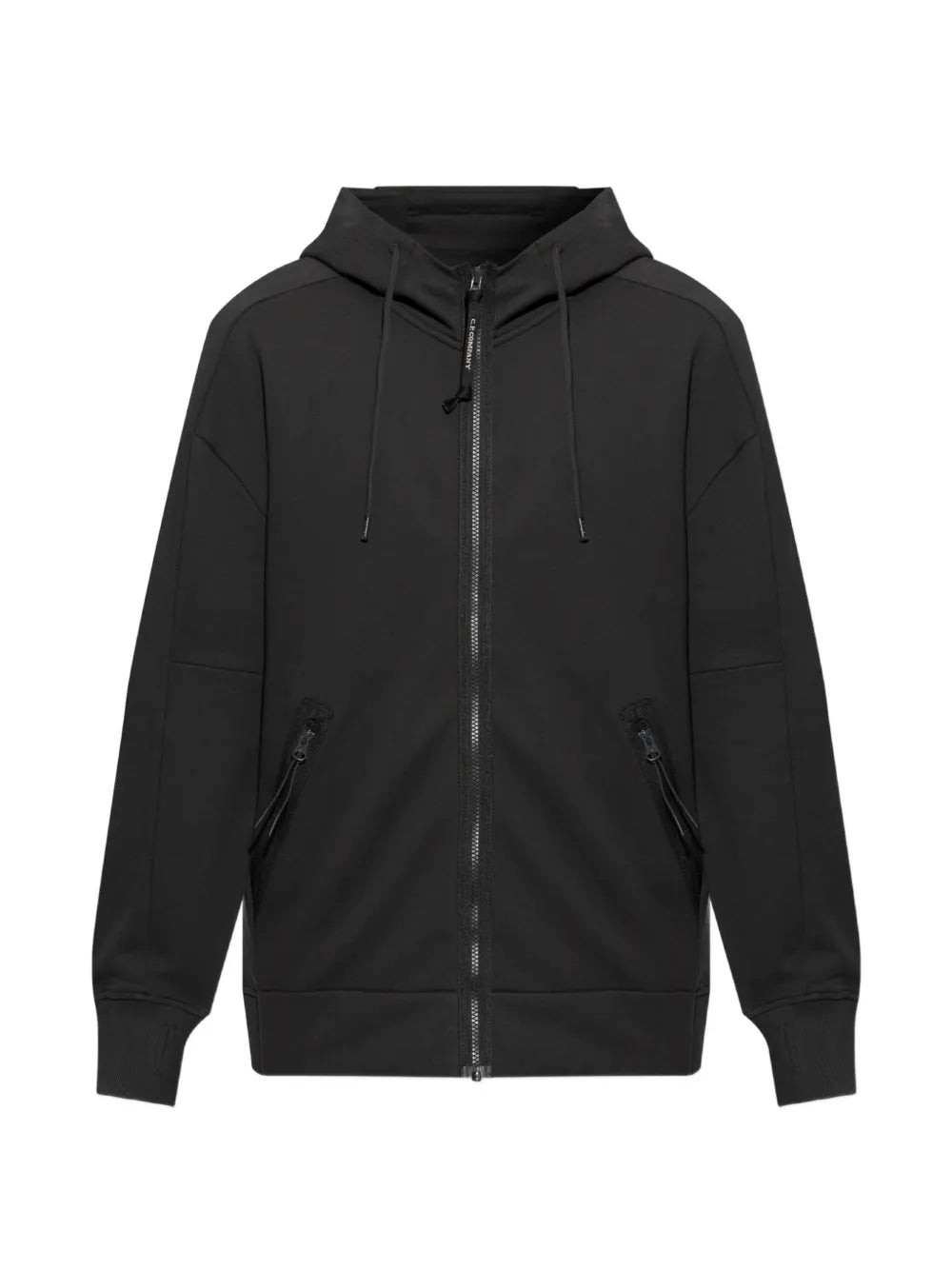 Goggle zip-up hoodie
