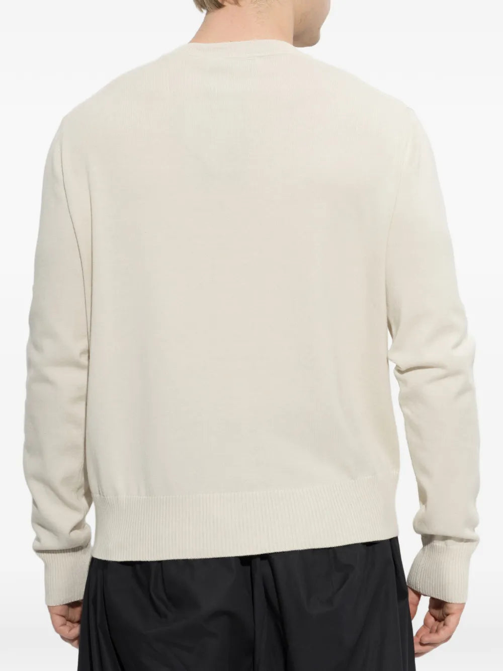 Orb-embroidered sweater