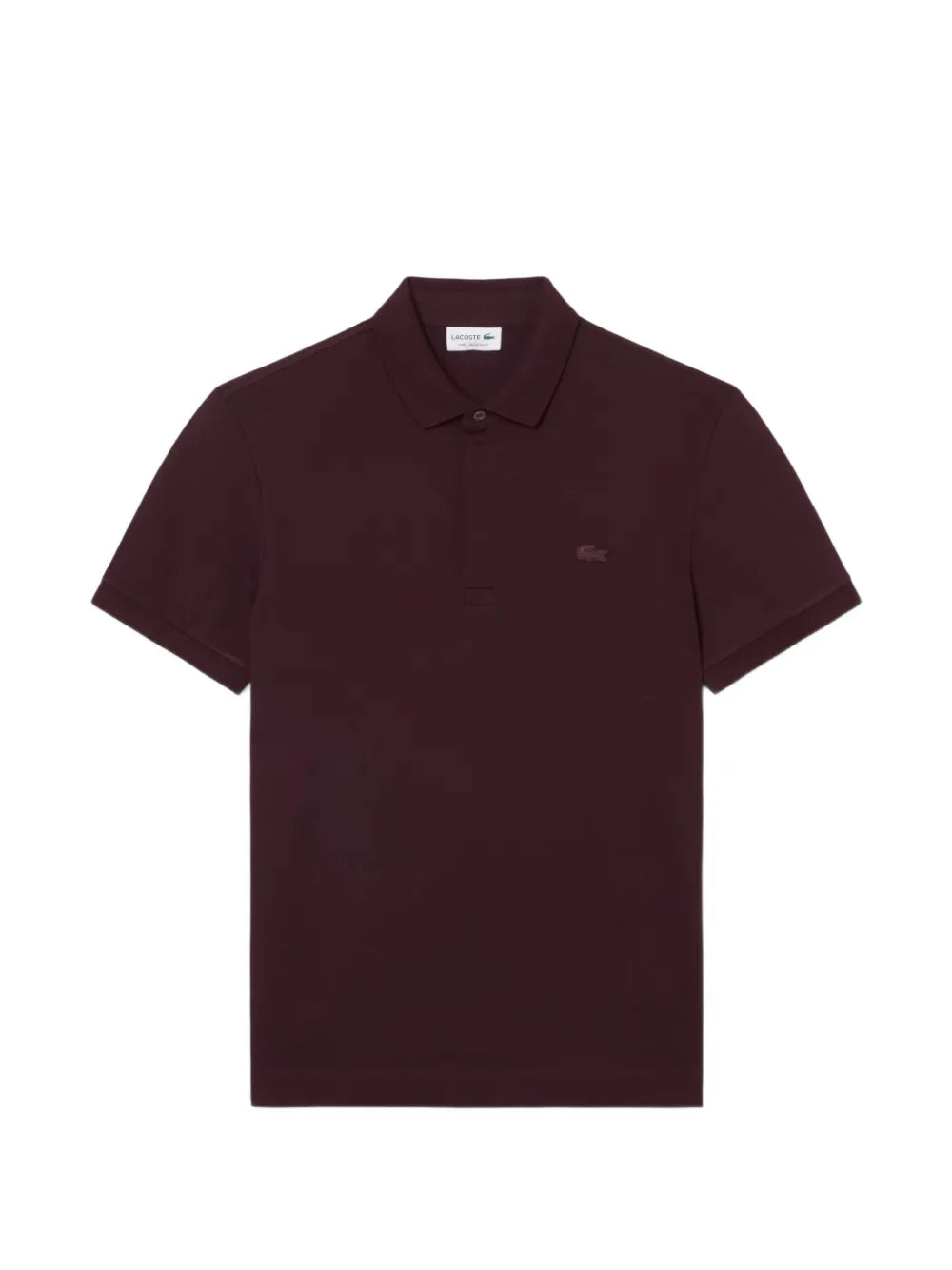 logo-patch polo shirt