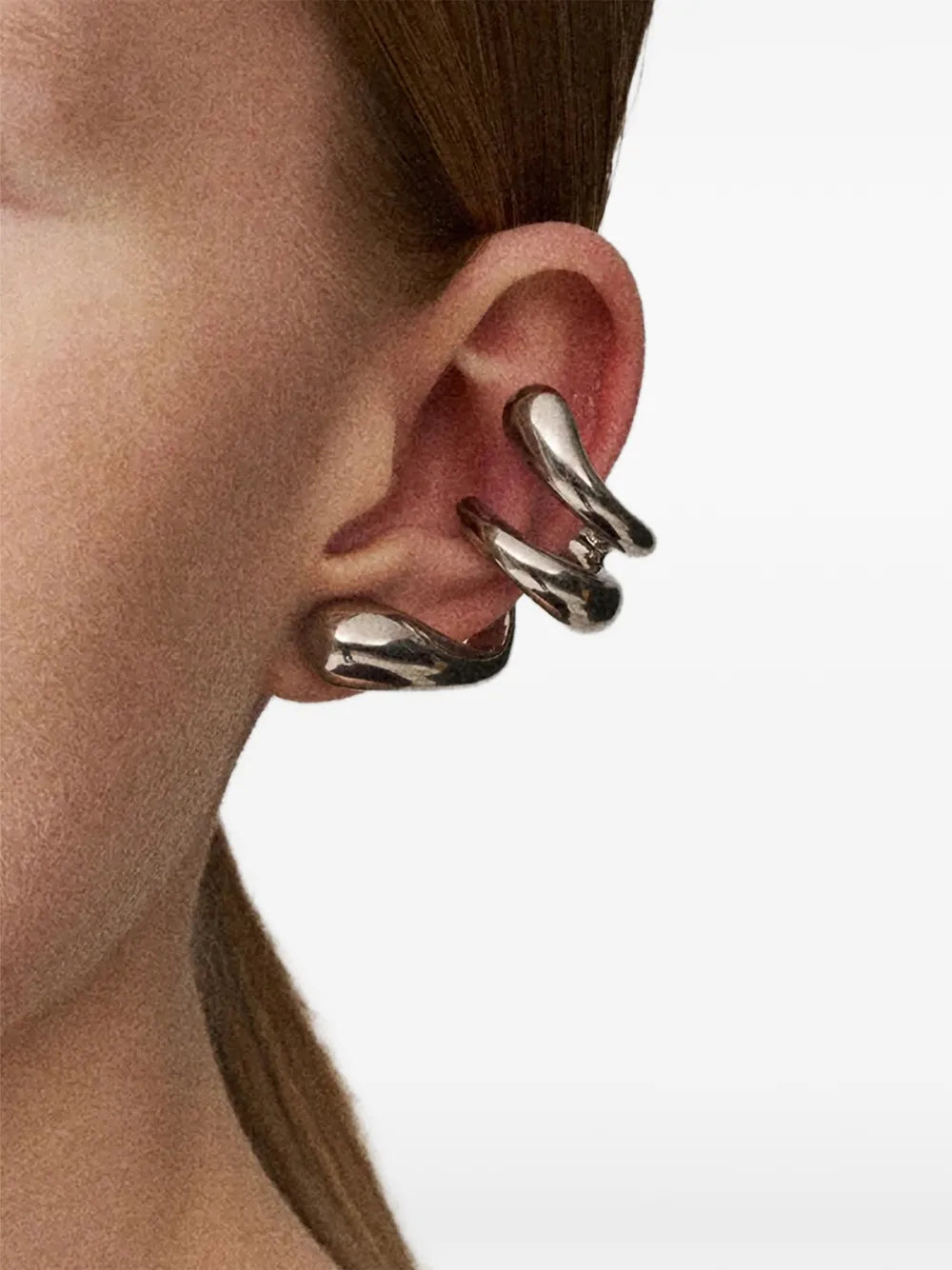 spiral-shaped ear cuff