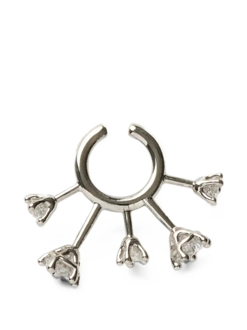 crystal-embellished ear cuff