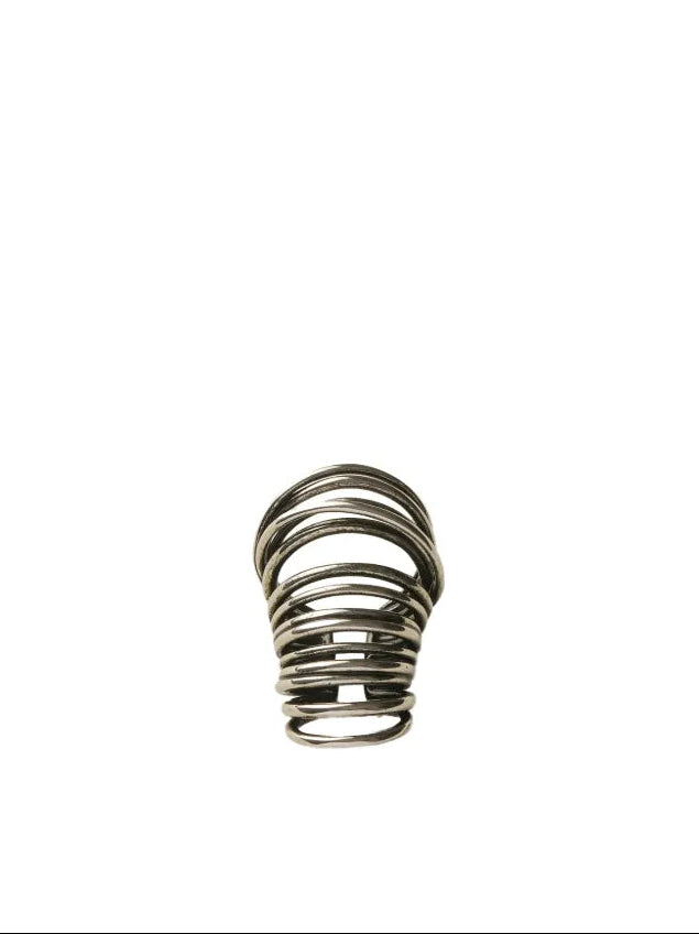 multi-hoop ear cuff
