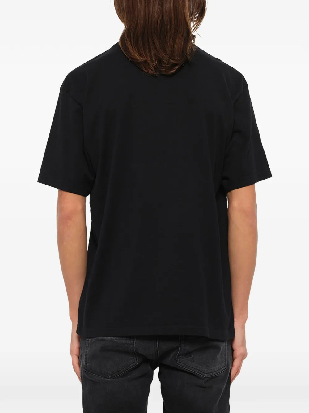 barbed wire graphic T-shirt
