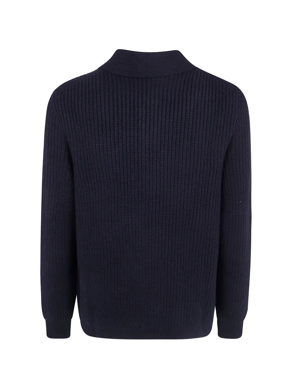 ribbed-knit cardigan
