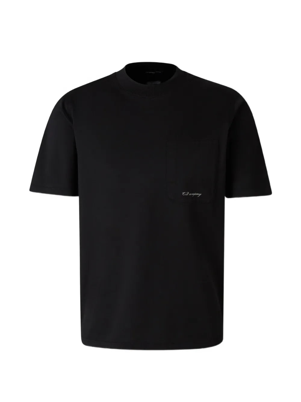 logo-print pocket T-shirt