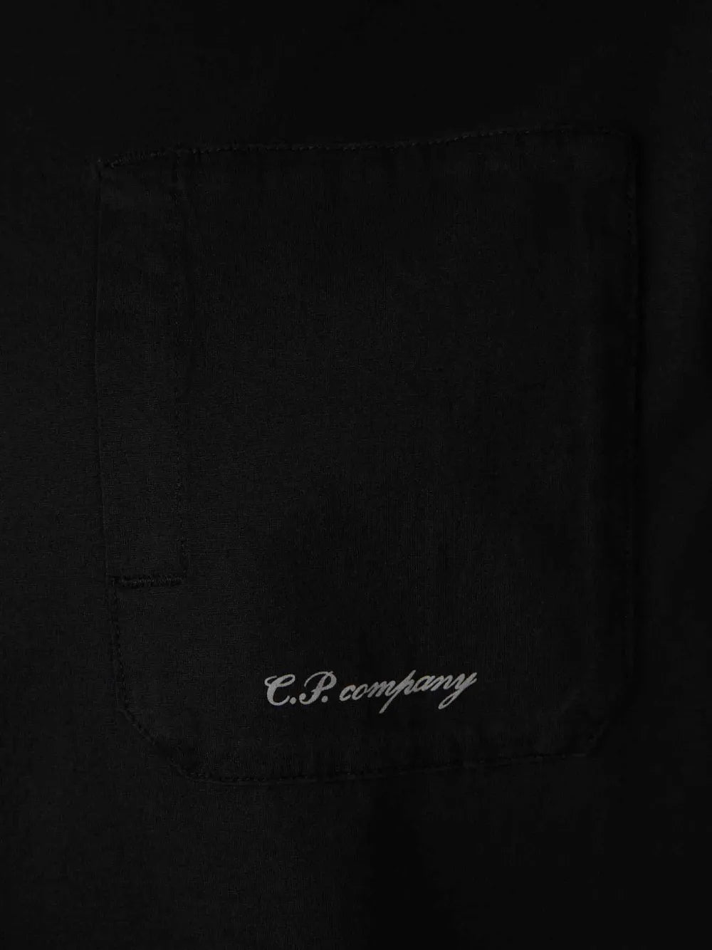 logo-print pocket T-shirt