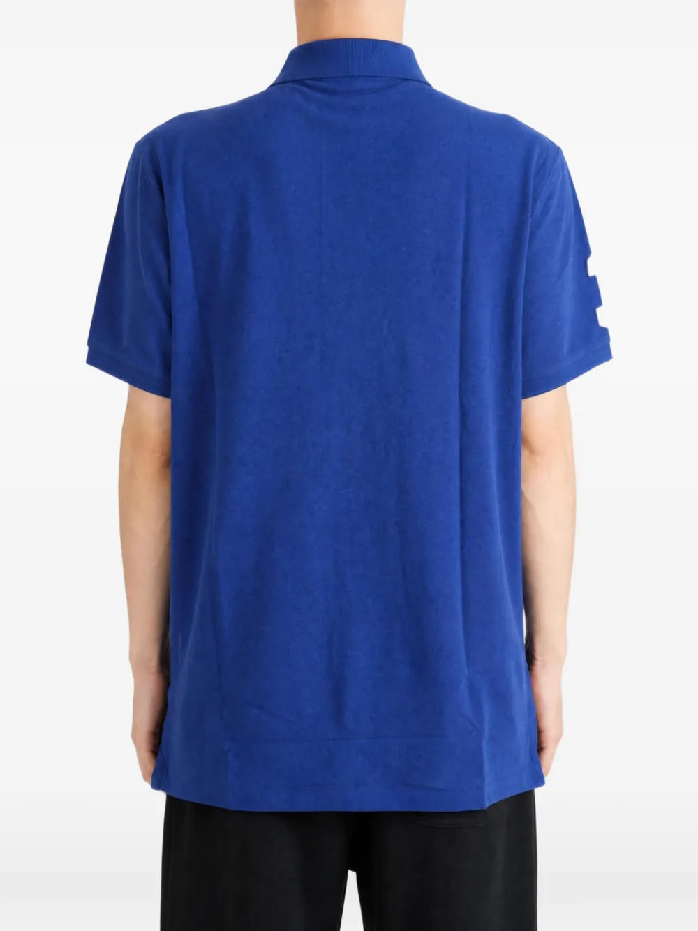 logo-embroidered polo shirt