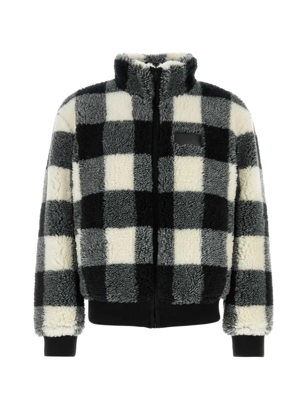 check-pattern jacket