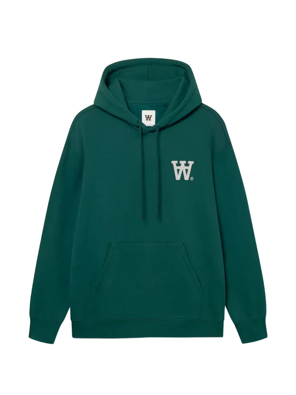 WWCass logo-print hoodie