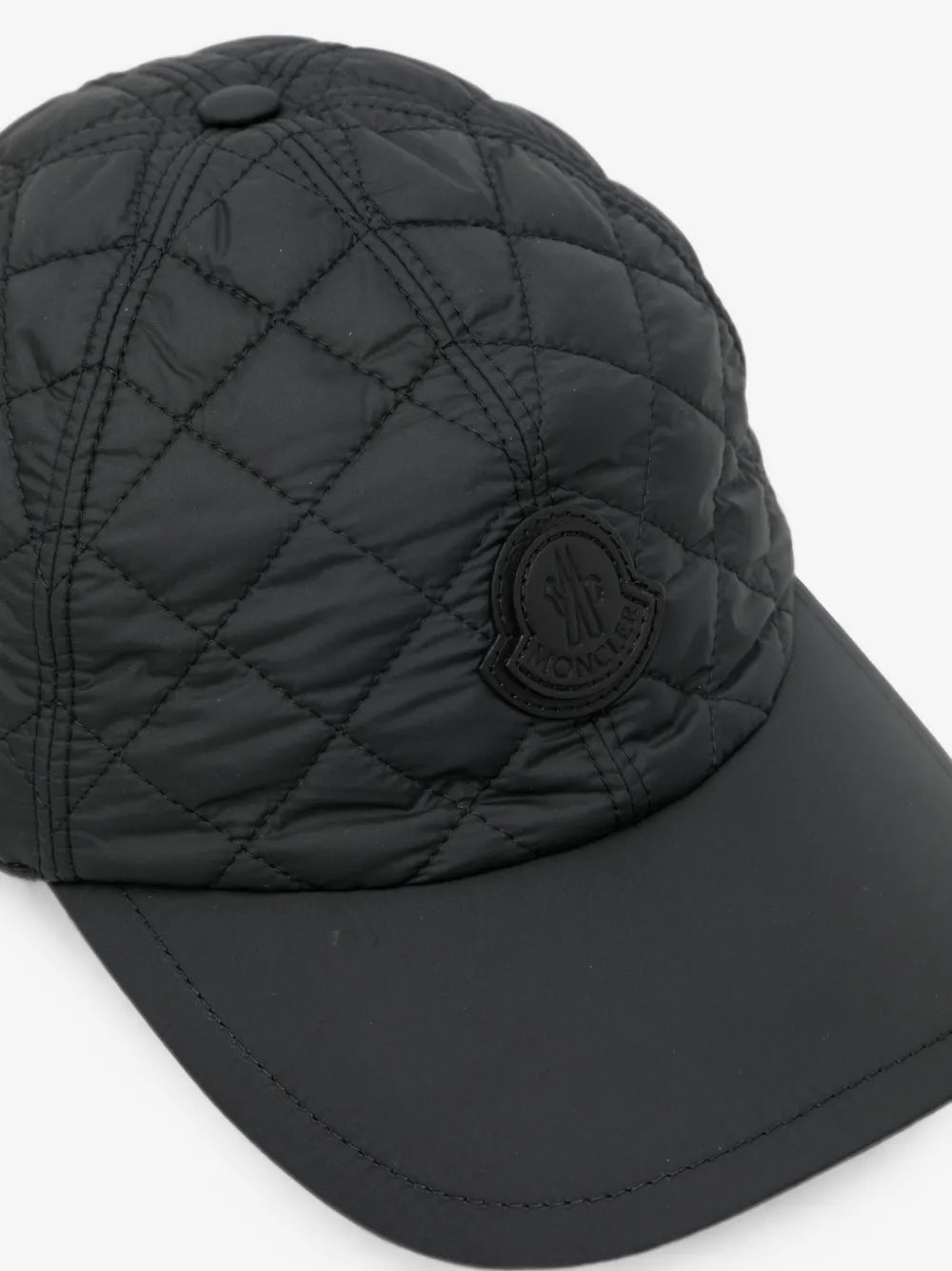 Diamond-Quilted Baseball Cap