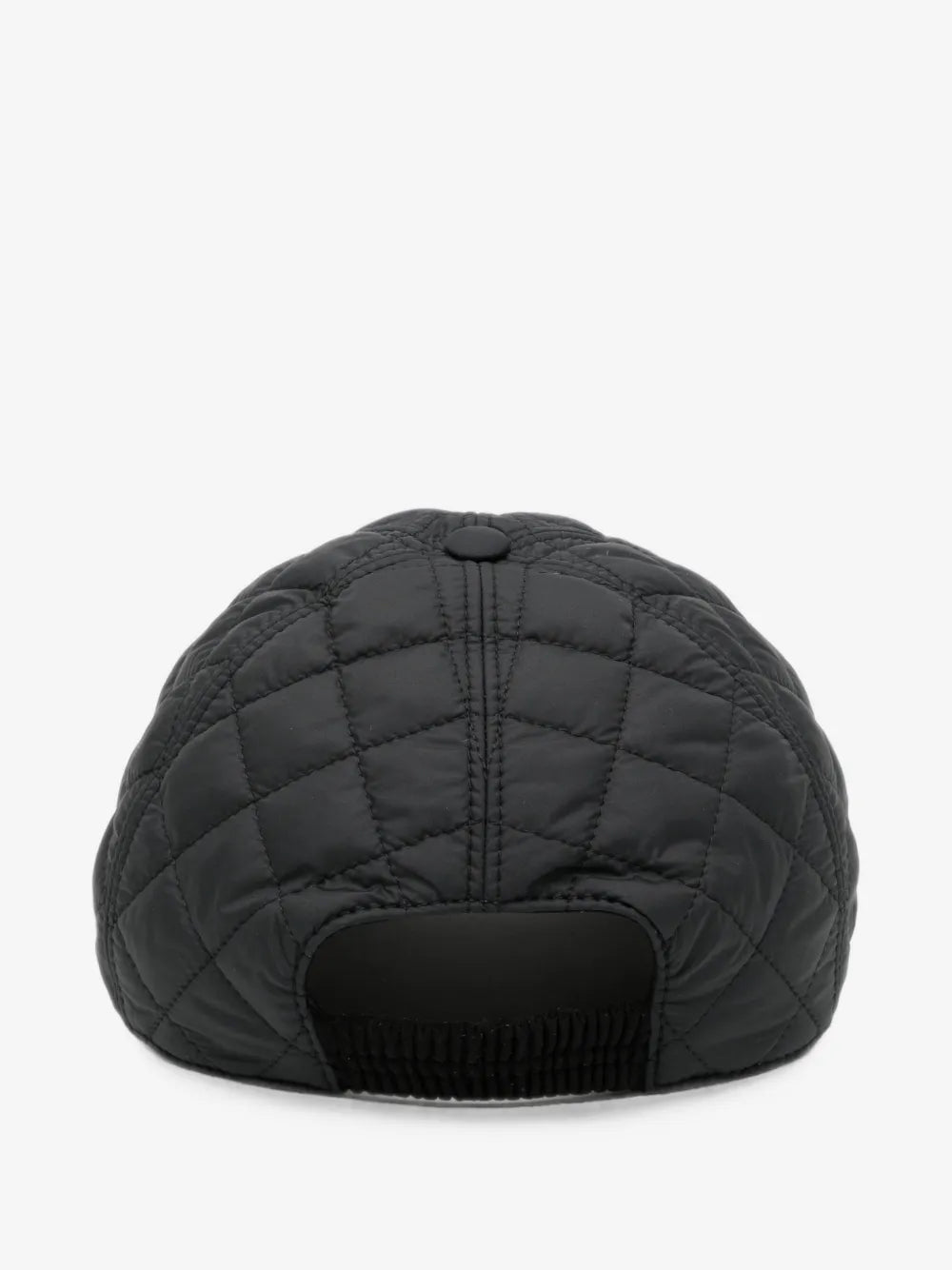 Diamond-Quilted Baseball Cap