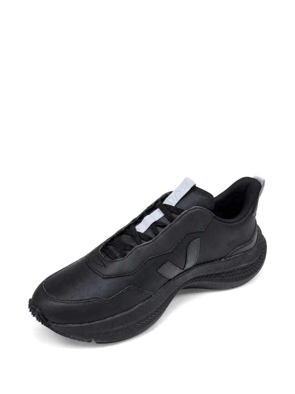 x CFCL logo-patch leather sneakers